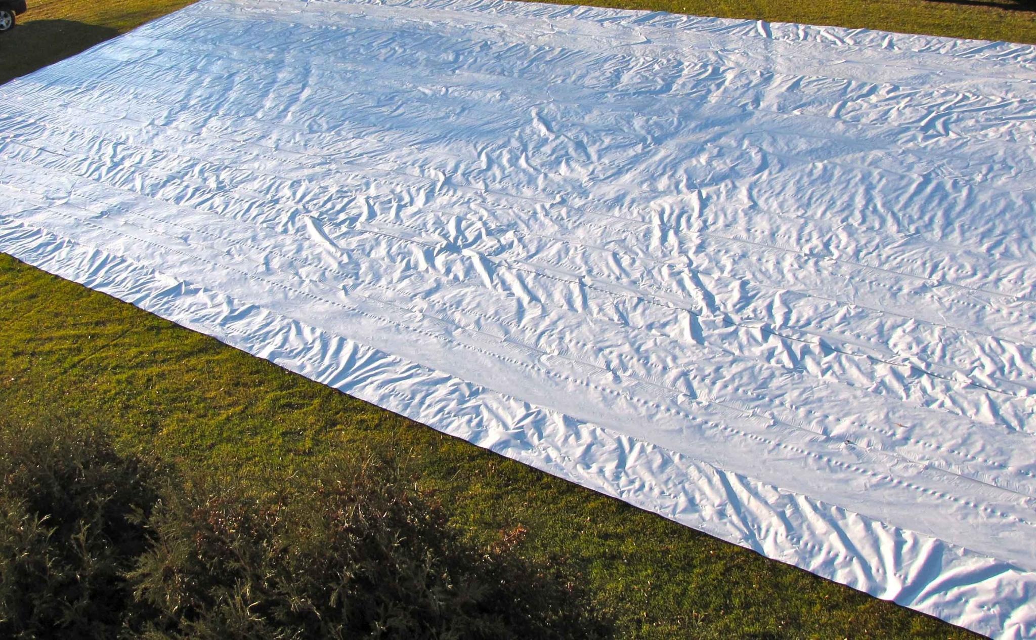 Rink Liner Is Great for Outdoor Rink, Backyard Rink, Pond Hockey Rink, and Hockey Rink Tarp. Multiple Sizes Available.