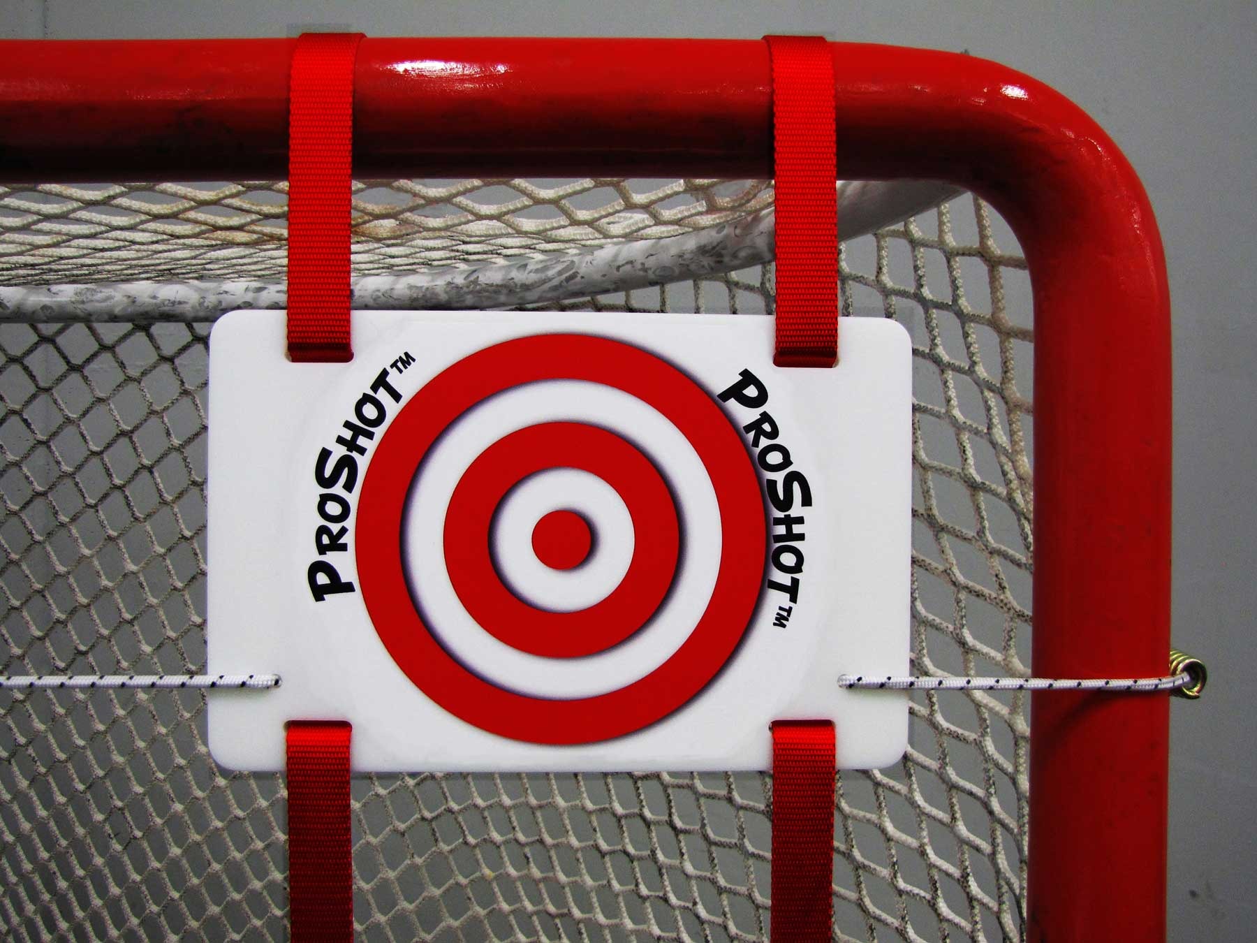 Hockey Shooting Targets for Players 12 and Under; 1/4” Thick High-Density Polyethylene with Adjustable 1” Web Straps with Tensile Strength of 1000 lbs.