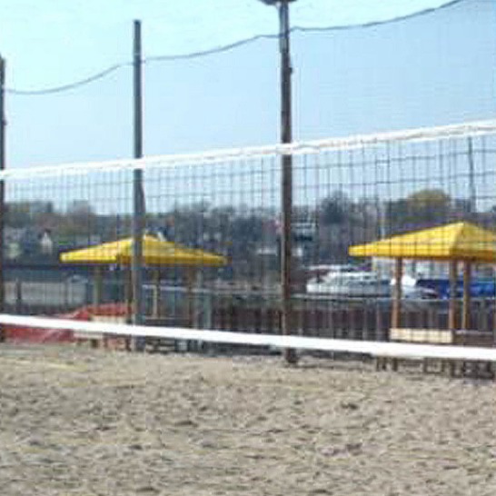 Volleyball Barrier Nets; Outdoor #21 Medium-Impact and #42 High-Impact Netting; For Home, Indoor and Sand Volleyball Courts, Recreational Parks, Schools.